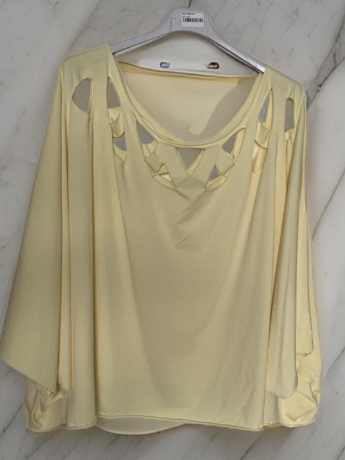 Shirt-Poncho – Bild 3