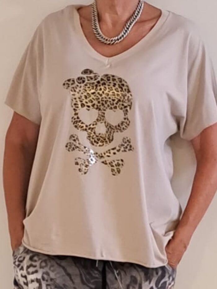 Shirt Leo Skull sweet – Bild 2