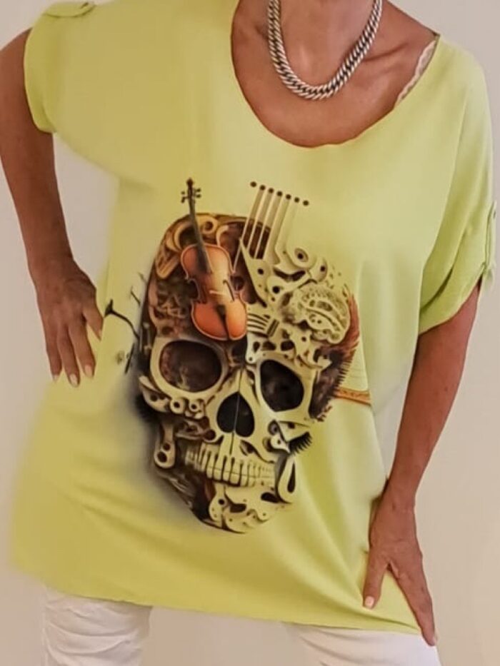 Shirt Skull-Music – Bild 4