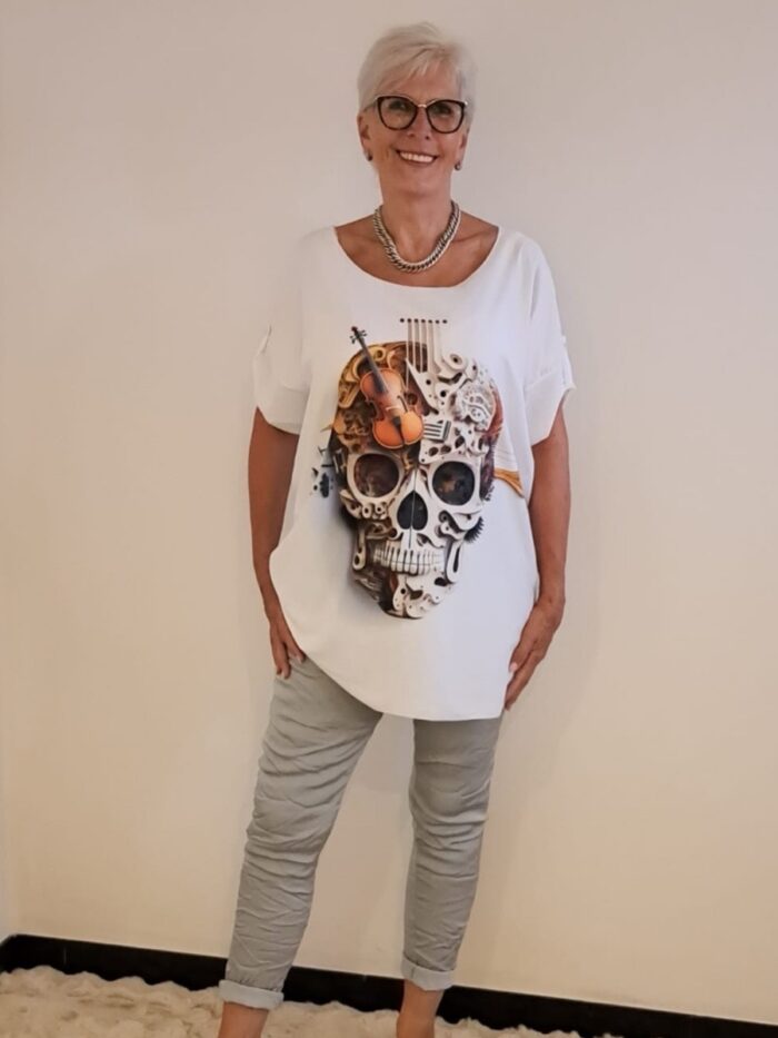 Shirt Skull-Music