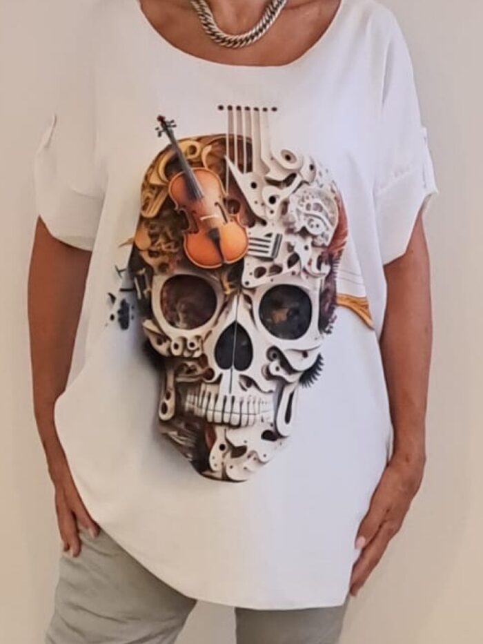 Shirt Skull-Music – Bild 3