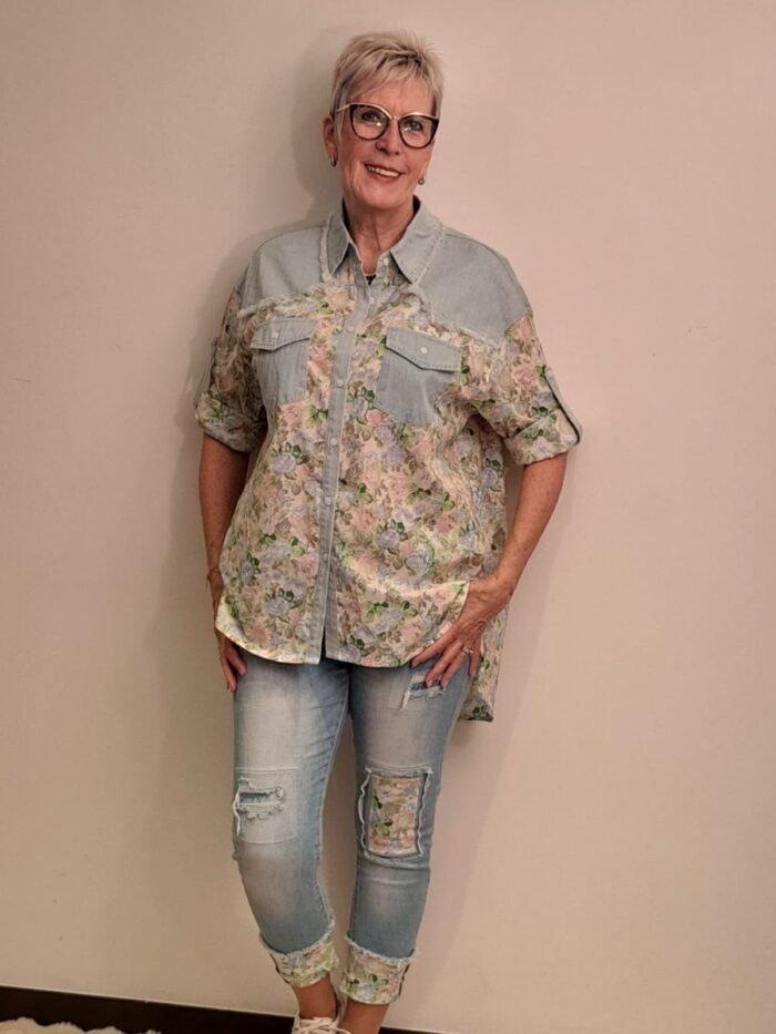 Jeans Flower