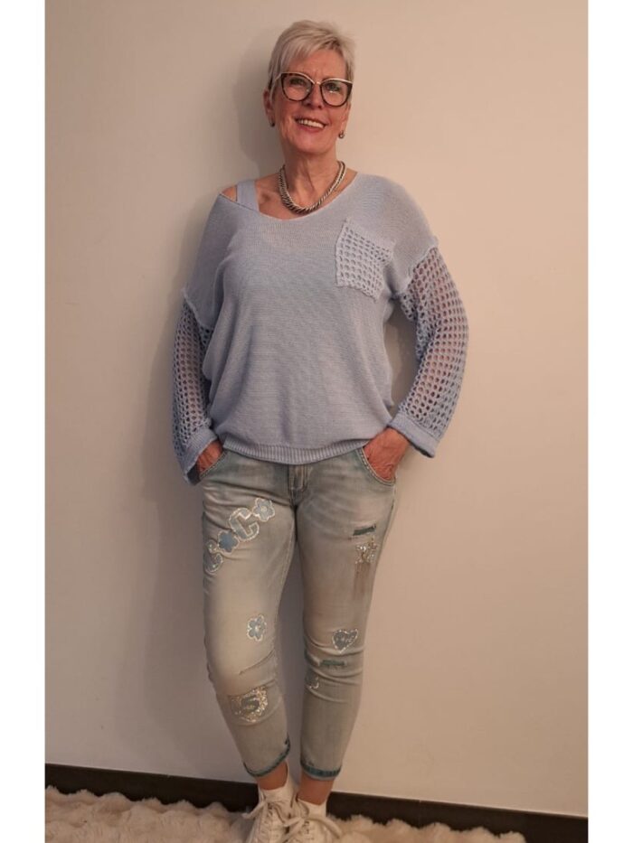 Jeans " CoCo"  hellblau – Bild 3